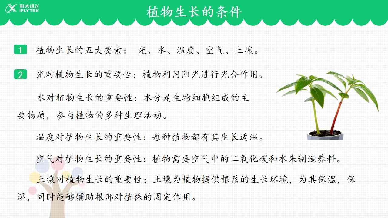 【科学博览】植物生长的条件